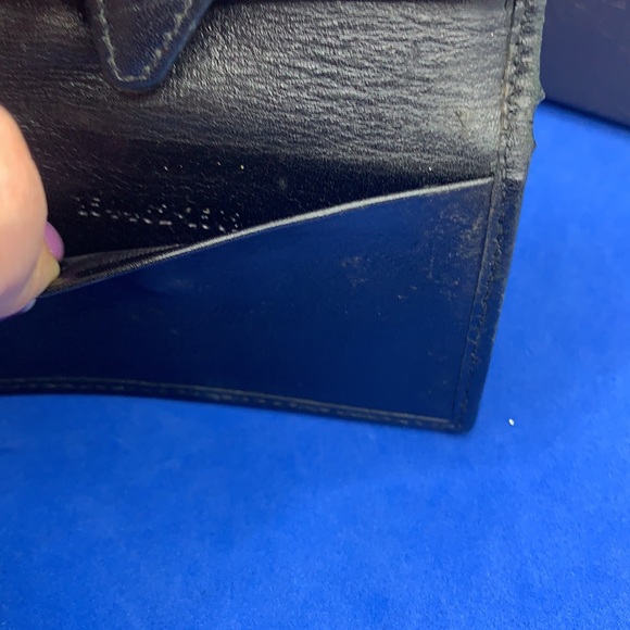 Gucci vintage black leather & Canvas key holder wallet - Picture 8 of 11